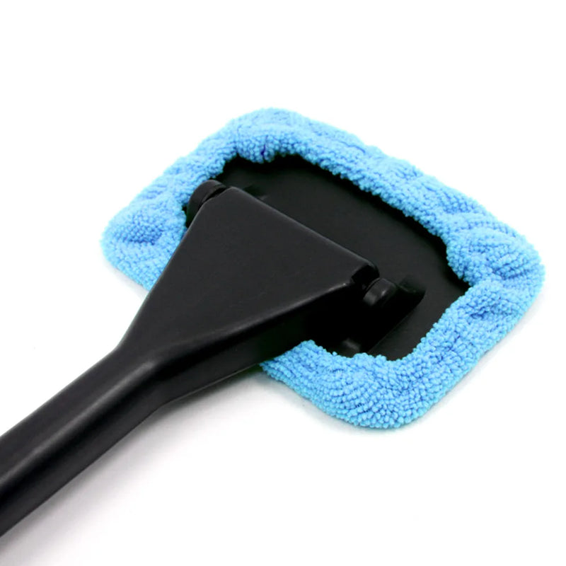 Car Washing Tools Window Cleaning Brush Microfiber Windshield Dust Fog Moisture Clean Wash Brush Washable With Long Handle