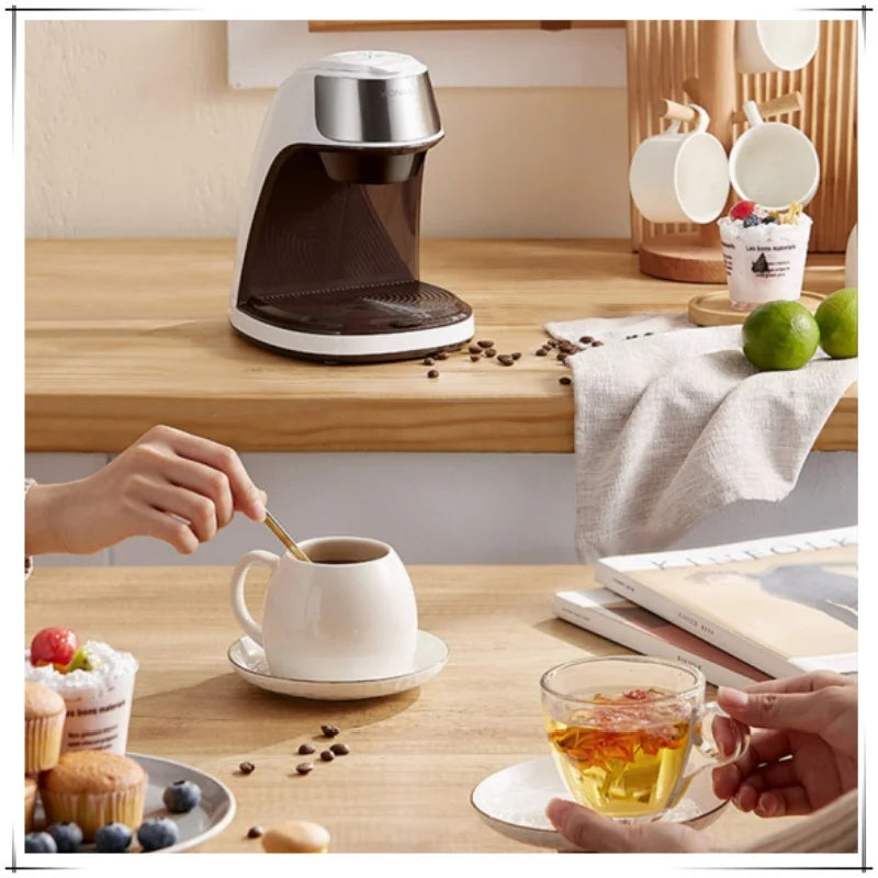 Electric Drip Coffee Machine Home Small Office Tea Brewing Machine Portable Coffee Maker