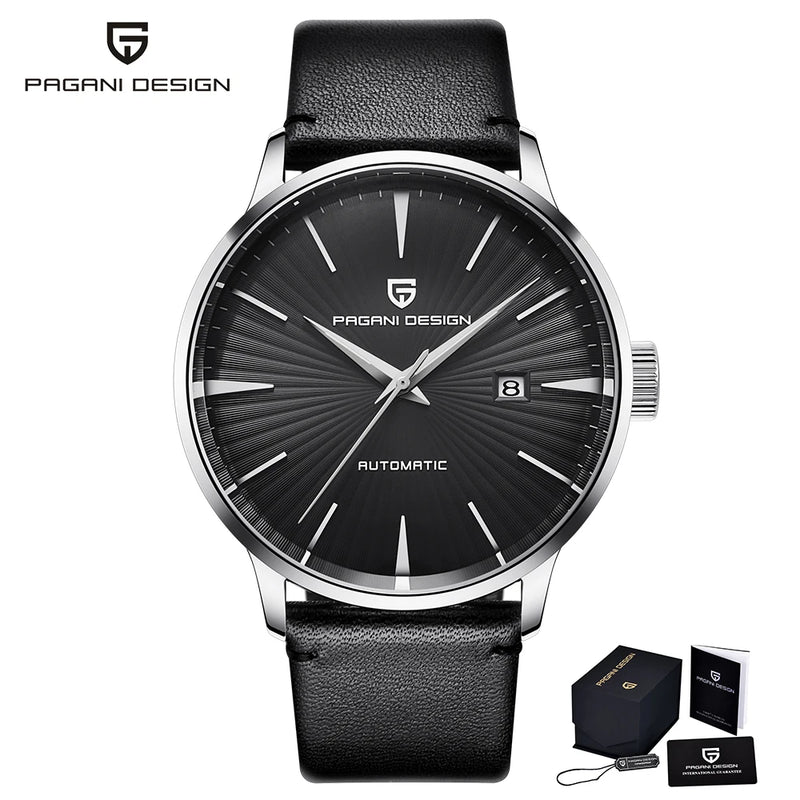 PAGANI Design 2026 Men Automatic Mechanical Watches  Sapphire Stainless Steel Waterproof Seagull 2813 Watch Clock Montre Homme