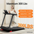 Foldable 16% Incline Treadmill, Portable for Home | SAMAG