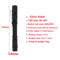 MunLii LED Flashlight Mini Portable Pocket Ultra Bright High Lumens Handheld Pen Light Linterna LED Torch for Camping Outdoor