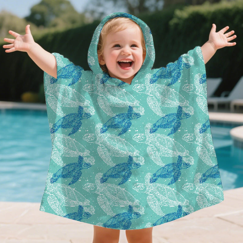Elinfant Hooded Bath Towel -Soft, Absorbent, For 0-3 Years Old, Bathroom, Beach,Baby Bath Towel,Suitable for Youngsters's