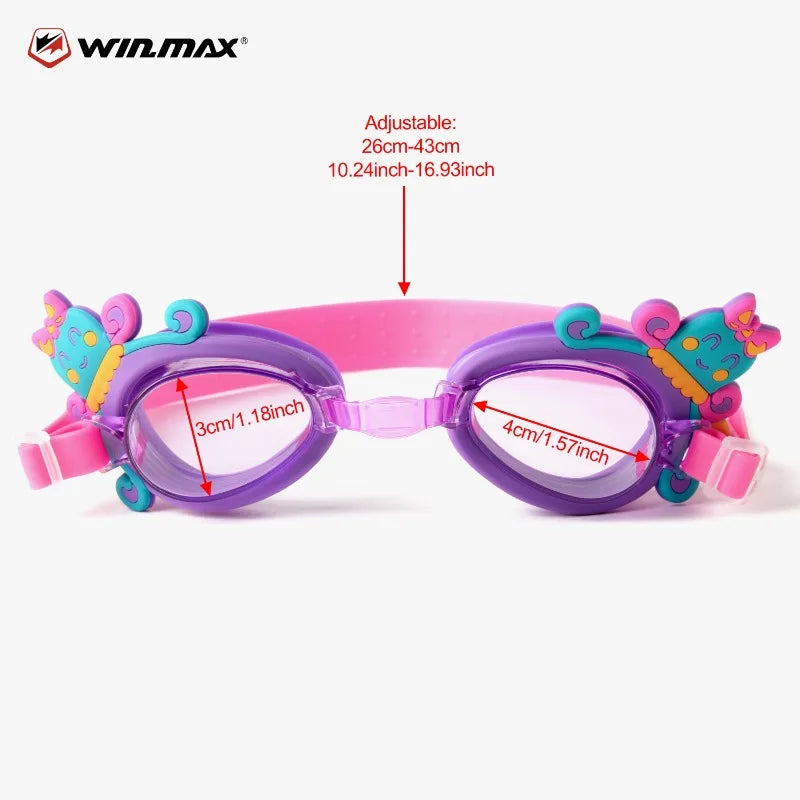 Win.Max Kids Anti Fog Swimming Goggles Mermaid Jellyfish - View 6 | SAMAG