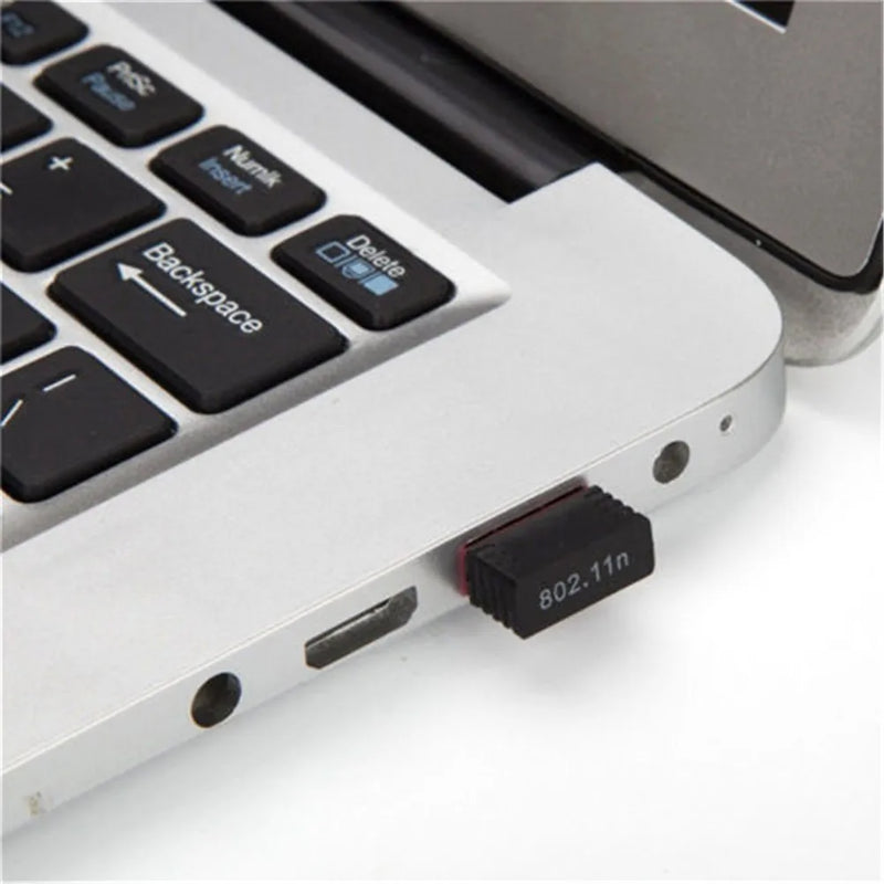150Mbps Mini USB Wireless Wifi Adapter Wi fi Network LAN Card 802.11b/g/n RTL8188 Adaptor for PC Desktop - Visuel 6 | SAMAG
