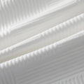 Men's Diamond Jacquard Hooded Outfits, White Half Button | SAMAG