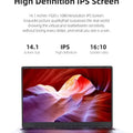2026 Portable Windows 11 Pro Laptops Intel Core I7 8650U 16GB RAM 1TB SSD Office Gamer Study Notebook Computer PC