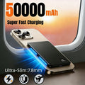 Wireless Magnetic 50000mAh Power Bank Fast Charging Portable PD22.5W External Battery for Magsafe for iPhone17 Samsung Xiaomi