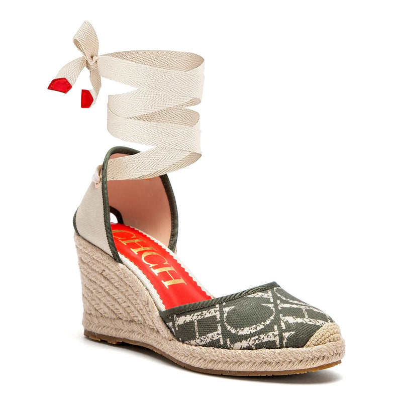 Women's High Heels Summer Espadrillle Platform Wedge 2025 Sandals Closed Toe Ankle Strap Lace up Beach Vacation Party 8cm