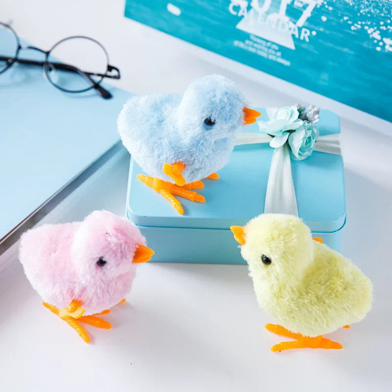 Cat Toy Wind Up Jumping Interactive Gifts Chicken Funny Pet Teaser Kittens Toys Pet Dog Supplies Cats Toys Games Accessories