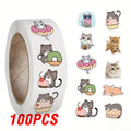 100 - Cute Cat Animal Reward Sticker New Kids' - View 9 | SAMAG