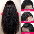 42inch 13x4 13x6 Deep Curly Lace Frontal Wig 250% Density Human Hair Pre Plucked Brazilian Human Hair Wigs For Women