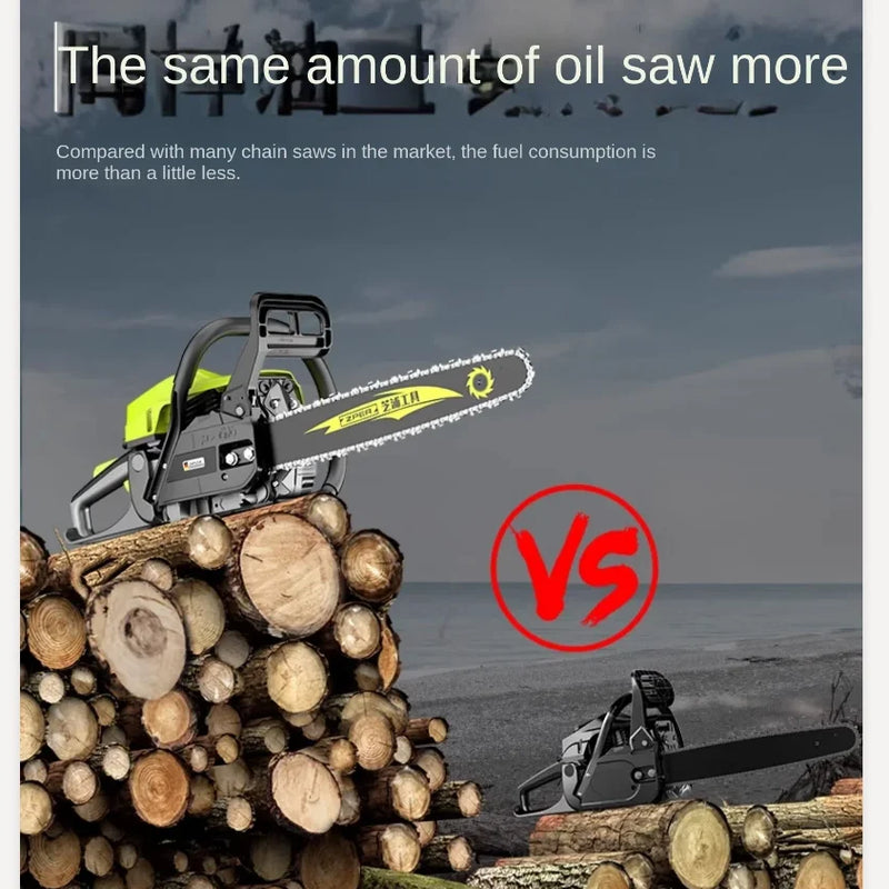 Original Four-stroke  Chain Saw for Woodcutting with Small Size and Electric Control QCL