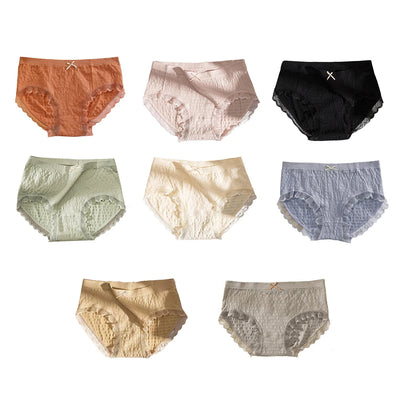 Charming lightweight lace underwear featuring a bowknot | SAMAG
