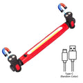 Super Bright Magnetic Work Light Built-in 5200mAh Rechargeable Battery Underhood Work Lamp Bar For Car Repair Outdoor lighting