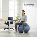 High Quality Explosion-proof Inflatable Yoga Ball, Suitable for Exercise and Balance, Suitable for Gym, Yoga and Home Training