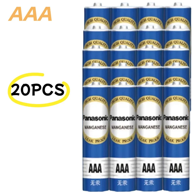 Panasonic LR6 LR03 AA AAA 1.5V Alkaline Batteries Long-Lasting Leakproof Dry Battery for Remote Control Camera Flashlight Wirele