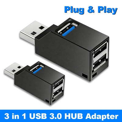 3-in-1 USB HUB 3.0 Adapter Docking Station Splitter | SAMAG