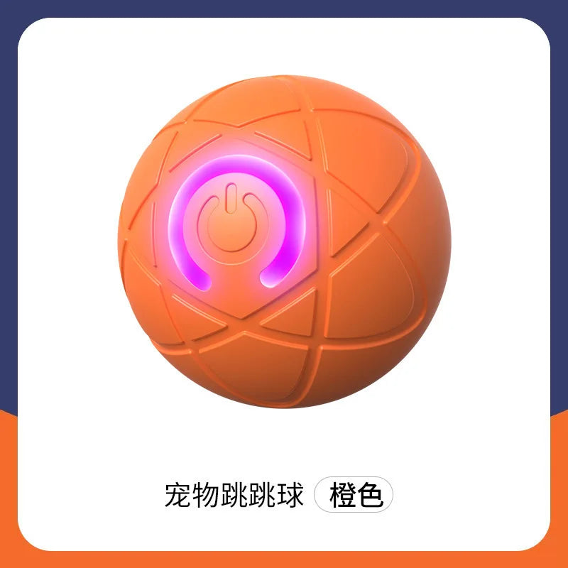 Smart Rolling Ball Cat Toy Interactive Self Play Bite Resistant Pet Toys for Cats Entertainment Boredom Relief Pet Supplies Cat