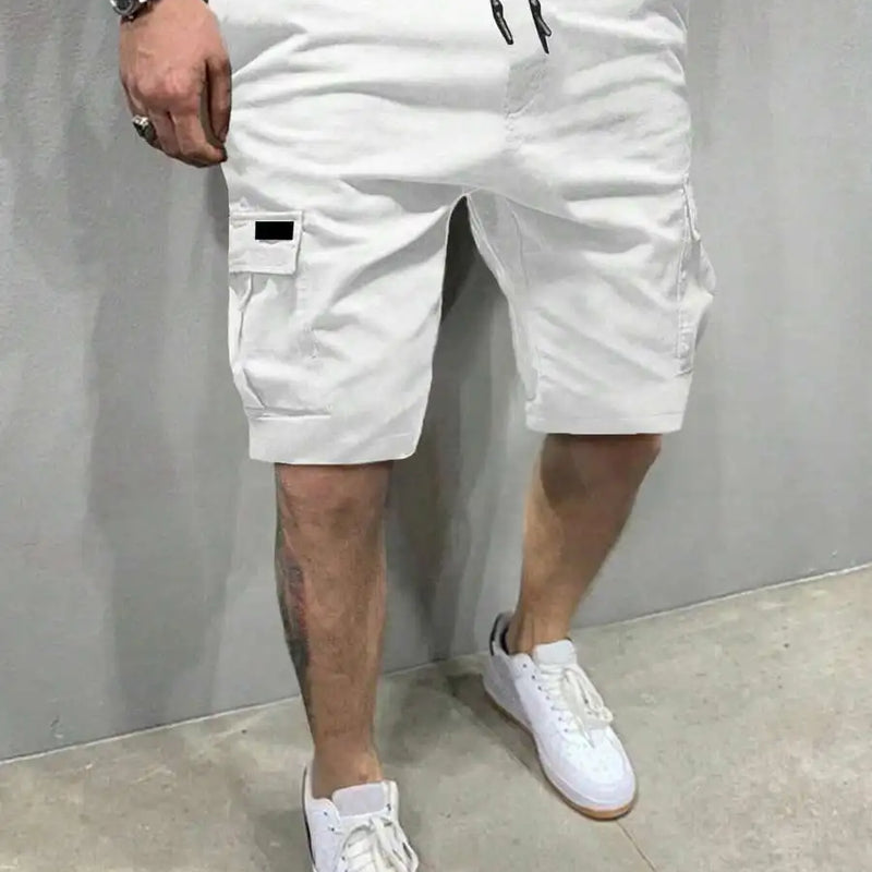 Classic Design Cargo Shorts, Men's Casual Multi-Pocket | SAMAG