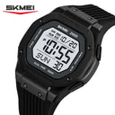 SKMEI 2689 New Casual Men's Electronic Watch Waterproof Calendar Multi Functional Countdown Night Light Sports Outdoor Clock