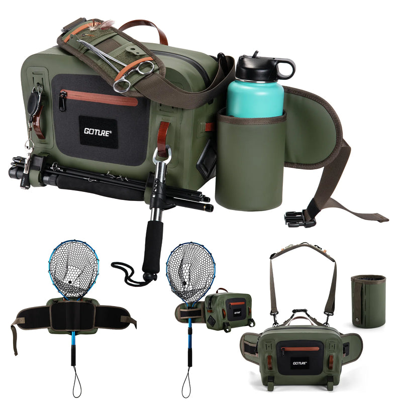 Goture 34.5x23x12.5cm Ultra Light Waterproof Fly Fishing | SAMAG