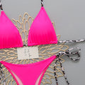 Sexy Leopard Women's Beach Bikini Swimsuit Halter Tie | SAMAG