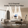 ULTIMEA Skywave F30 Boom Soundbar 3.1.2 360W Dolby Atmos Soundbar, with 6.5'' Wired Subwoofer, Home Theater for TV, APP Control