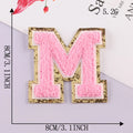 On Clothing Towel English Alphabet Decoration DIY Applique Accessories Patches Clothing Badges Clothes Embroidery Appliques