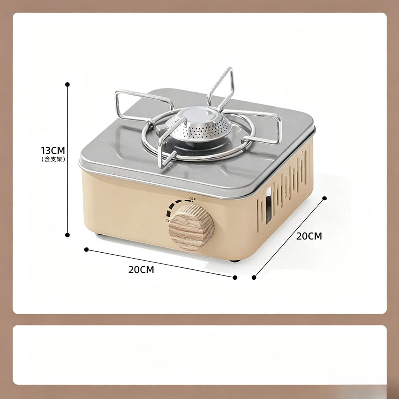 PACOONE 2800W High Firepower Portable Cassette Butane Stove Outdoor Camping Gas Burner For Picnic Travel Backpack Cooking Gear