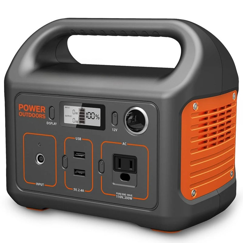 Portable Power Station Explorer 290, 290Wh Backup Lithium Battery, 110V/200W Pure Sine Wave AC Outlet,, Customized