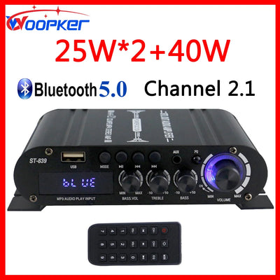 Woopker Audio Amplifier ST-839 25W*2 + 40W 2.1 Channel BT | SAMAG