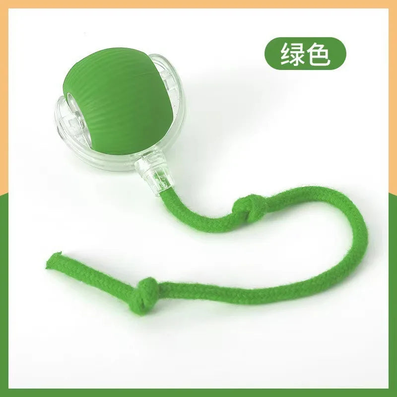 Automatic Interactive Ball Cat Toys  Rolling Ball Rolling Ball Electric Dog and Cat Training to Imitate Rat Rechargeable Product