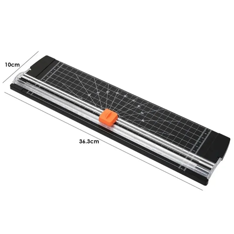 Portable A4 Plastic Base Paper Trimmer - Home Office Art Crafts Paper Cutting Machine Photo Cutter Scrapbook Blade
