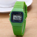 Fashion Luxury Brand Ladies Watch Harajuku Silicone Sports WR F-91W LED Electronic Multifunction Digital Watches For Women Gift