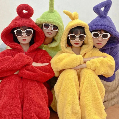 Adults Kids Onesies Soft Long Sleeves Pajamas Dipsy Tinky | SAMAG
