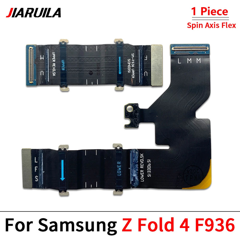 1 Pair Spin Axis Flex Cable For Samsung Z Fold 7 6 5 4 3 2 F916 F936 F946 F900 Phone Flex Cable Repair Replacement Part