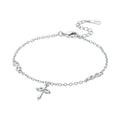 Original 925 Sterling Silver Zirconia Tennis Chain Bracelet for Women Adjustable Gold Color Hot Sale Ideal Birthday Party Gifts