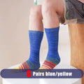 Pairs Man Toe Socks Long Plus Large Size Cotton Colorful | SAMAG