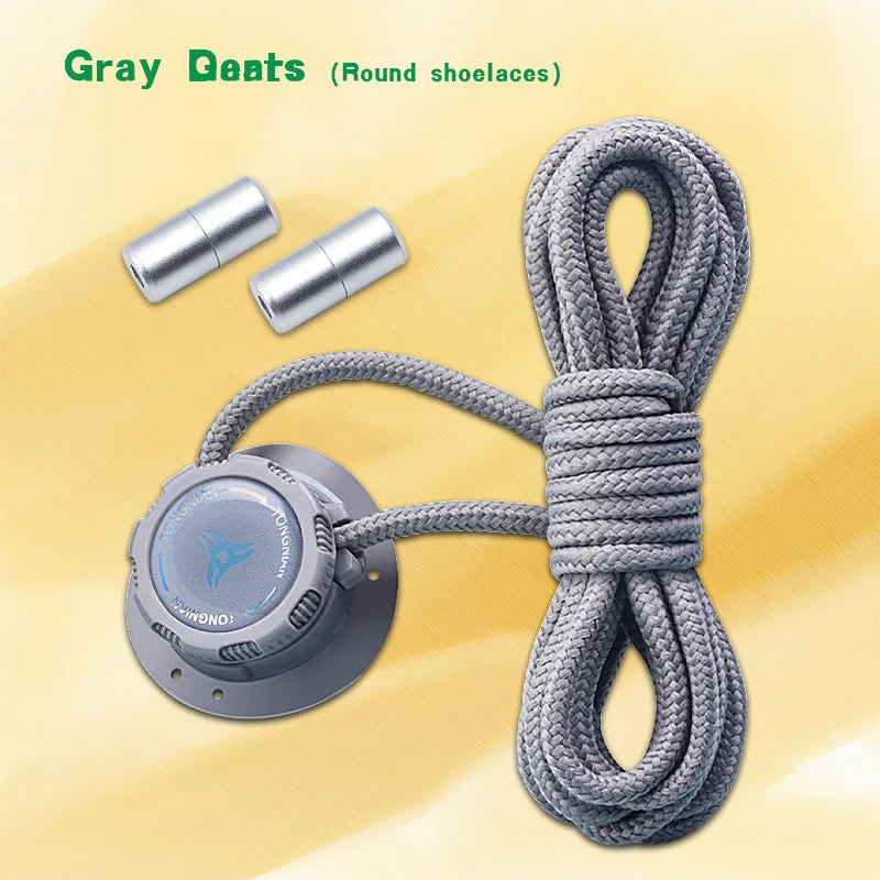 New Swivel Buckle Laces Adults Kids Sneakers No Tie Shoe Laces Automatic Flat Shoelaces Without Ties Casual Shoes