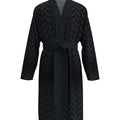 2026 new men's home robe 3D digital full-print casual bathrobe spring and summer thin quick-drying home robe with belt can be wo