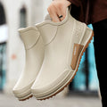 Low-cylinder Rain Shoes for Men and Women Outdoor Fishing Waterproof Shoes, Stylish Style for Outdoor Wear, Men Rain Boots