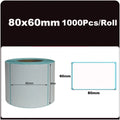 700pcs/Roll 40*20/40*30/50*30mm Print Supplies Thermal Label Sticker Paper Waterproof Supermarket Price Blank Label Direct Print