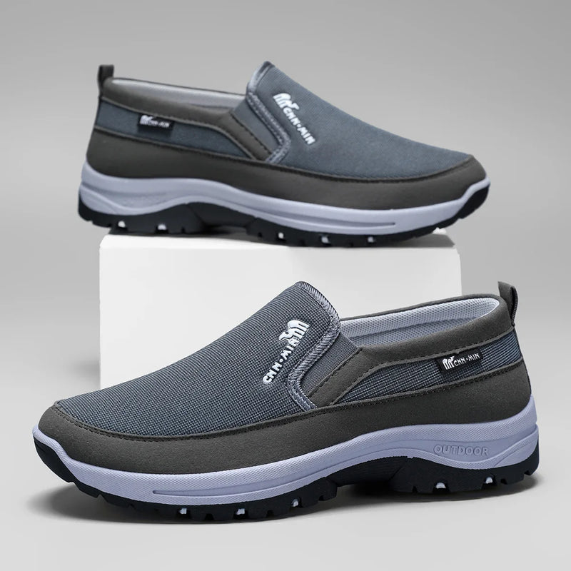 Men's Casual Classic Loafers 2025 New Middle-aged and Elderly Casual Sports Lightweight Soft Sole Shoes Comfortable and Non-slip