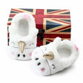 Cute Baby Girl Boy Indoor Warm Cotton Shoes Unicorn Home Slippers Spring Autumn Plush Soft Sole Non-slip Infant Prewalker Shoes