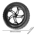 Versatile Balance Bike Replacement Wheels Non Inflatable Bicycle Tyre for Boys Girls Riding Birthday Gift