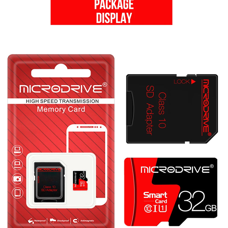 High speed Micro tf SD Card 4gb 8gb 32GB 64GB 16GB  flash memory card Class 10 UHS-1 TF Carte Flash SD Card mini sd Card