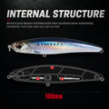 Hunthouse Shore Glide Sinking Pencil Fishing Lure 108mm | SAMAG