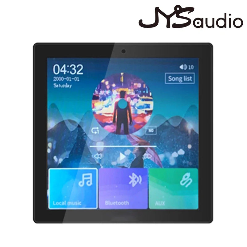 Bluetooth Wall Amplifier Music Panel Home Theater Sound System with 4.5 inch Stereo Ceiling Speaker for Residential Environment