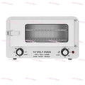 6L 12V 120W Electric Mini Vehicle Roaster Box 12v Dc Microwave Oven Car Portable Toaster Oven for Outdoor Camping