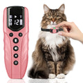 No Shock Cat Training Collar, Vibrating Cat Collar with Remote 2000ft, Beep and Vibration Collor for Cats 8-100lbs, Rechargeable